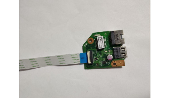 Додаткова плата з роз'ємами USB та Ethernet, для ноутбука Toshiba Satellite L50D-b DA0BLIPC6E0 3RBLILB0010 DA0BLIPC8C0 Б/В - 309062