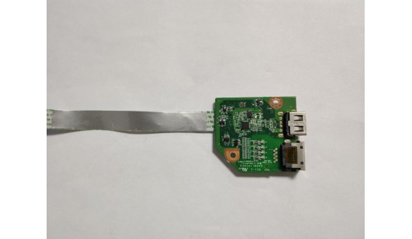 Додаткова плата з роз'ємами USB та Ethernet, для ноутбука Toshiba Satellite L50D-b DA0BLIPC6E0 3RBLILB0010 DA0BLIPC8C0 Б/В - 309062