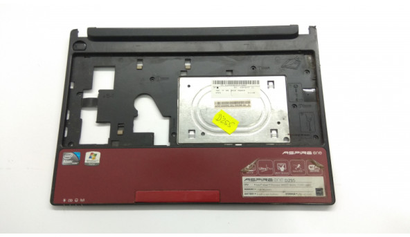 Середня частина корпуса для ноутбука Acer Aspire One D255, 10.1", AP0F3000940, Б/В. Два кріплення мають пошкодження (фото).