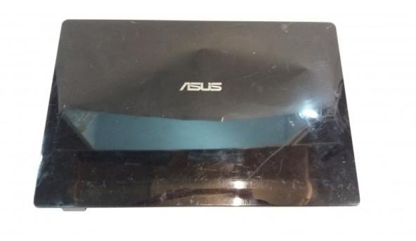 Кришка матриці корпуса для ноутбука Asus N77V, 17.3", 13N0-G5A0211, Б/В. Немає лівої заглушки завіс, подряпини та потертості (фото).