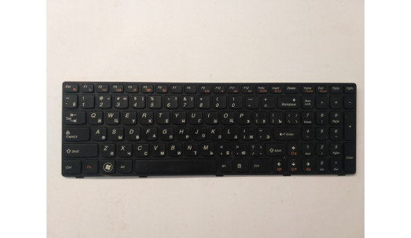 Клавіатура для ноутбука Lenovo IdeaPad G580, G580A, G580AH, G580AL, G580AM, G580E, G580G, G580GC, G580GH, G580, б/в
