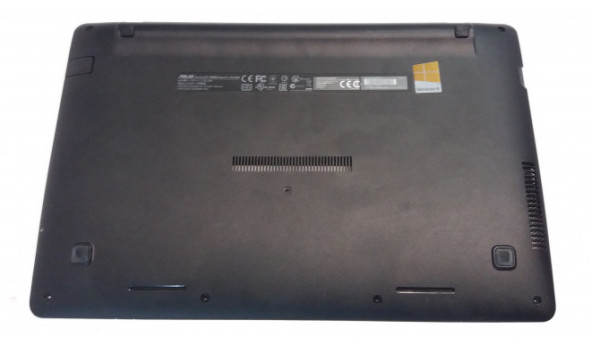 Нижня частина корпуса для ноутбука  Asus X200M, 13NB03U2AP0402, Б/В, Пошкоджено 2 кріплення, скол зверху поцентру (фото).