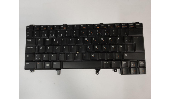 Клавіатура для ноутбука Dell Latitude E5420, E5430, E6220, E6420, E6330, 0DH5D7, PK130FN2B05, Б/В, протестована, робоча.
