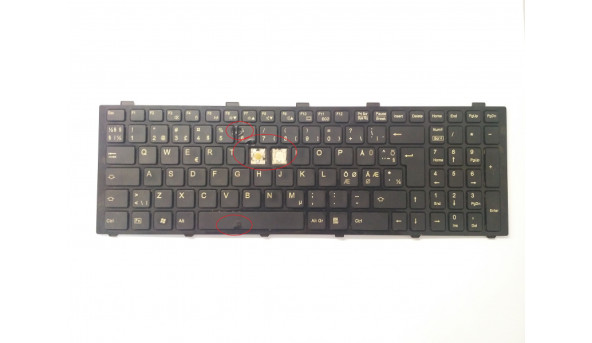 Клавіатура для ноутбука Fujitsu LifeBook AH531, A530, A531, AH530, NH751, б/в - 309296