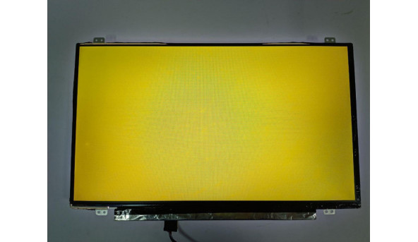 Матриця Chi Mei InnoLux, N140BGE-E33 Rev:C1, 14.0'', LED, HD 1366x768, 30-pin, Slim, б/в, Є два засвіти, помітний на всіх кольорах, присутні подряпини, впливають на зображення, з лівого боку відсутня плівка - 309353