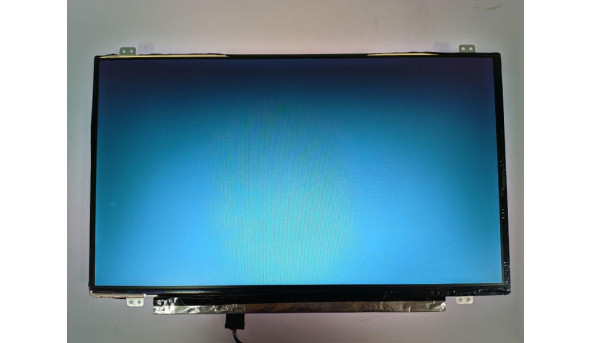 Матриця Chi Mei InnoLux, N140BGE-E33 Rev:C1, 14.0'', LED, HD 1366x768, 30-pin, Slim, б/в, Є два засвіти, помітний на всіх кольорах, присутні подряпини, впливають на зображення, з лівого боку відсутня плівка - 309353