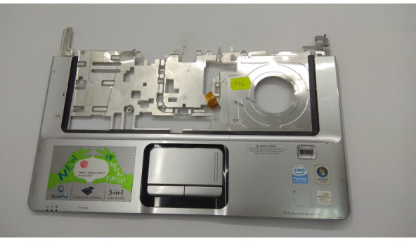 Середня частина корпуса для ноутбука HP Pavilion dv6500, 15.4", ZYE37AT1TATP303B, Б/В. Всі кріплення цілі. Без пошкоджень. Відсутня верхня панель.