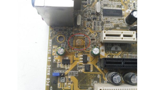 Нова Материнська плата для ПК, Asus P5L-MX, s775, несправна. - 309368