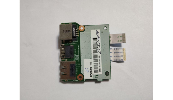 Додаткова плата, з USB, LAN, E-SATA роз'ємами, для ноутбука Fujitsu Lifebook SH531, CP515376-01, Б/В. В хорошому стані. - 309373