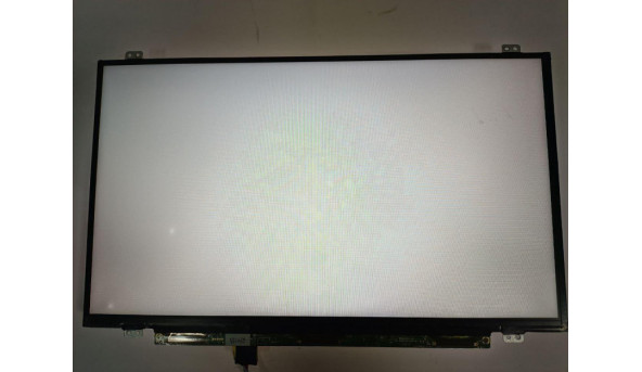 Матриця  LG Display,  LP140WH8 (TP)(D2),  14.0'', LED,  HD 1366x768, 30-pin, Slim, б/в, Присутні засвіти помітні на всіх кольорах, є подряпини (фото)