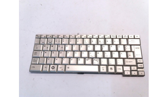 Клавіатура для ноутбука Toshiba Portege R600-101, PPR61E-005003GR, hmb3311tsc04, g83c000903gr, sn0810200163, Б/В, протестована, робоча.
