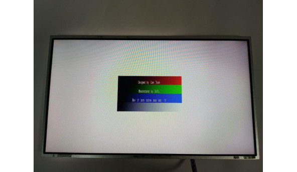 Матриця LG Display LP173WD1 (TL)(G2), 17.3", 40-pin, LCD, HD+ 1600x900, Normal, б/в,  При тестуванні, спочатку мигало зображення, але потім стало на своє місце, є подряпина, непомітна при роботі