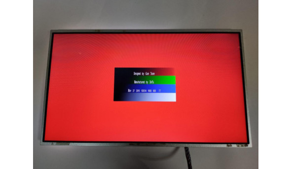 Матриця LG Display LP173WD1 (TL)(G2), 17.3", 40-pin, LCD, HD+ 1600x900, Normal, б/в, При тестуванні, спочатку мигало зображення, але потім стало на своє місце, є подряпина, непомітна при роботі - 309443