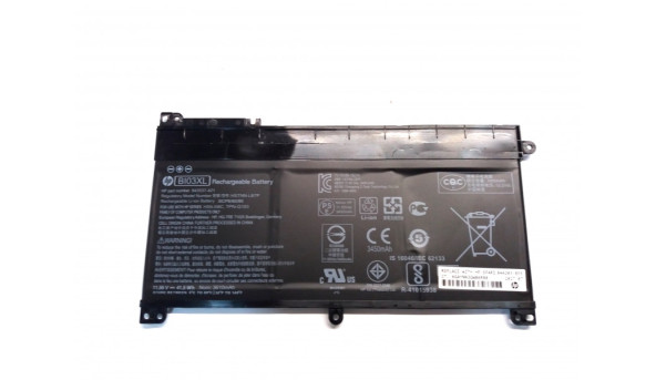Акумуляторна батарея  для ноутбука HP Stream 14-ax, BI03XL, 843537-421, 11.55V, 41.5Wh, 3610mAh, , Б/В. В хорошому стані. Без пошкоджень