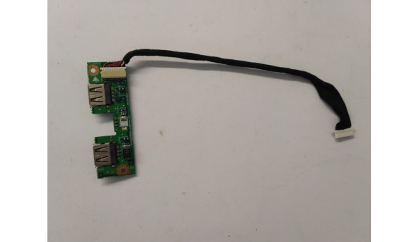 Плата з роз'ємами USB, для ноутбука Fujitsu Amilo La1703, 6050A2096001, Б/В - 309449
