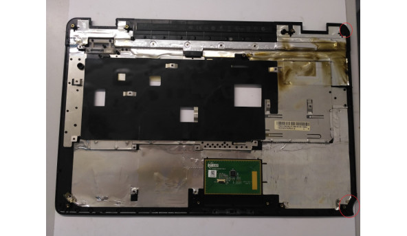Середня частина корпуса для ноутбука Asus K72J, 13N0-GKA0C11, 17.3", б/в - 309451