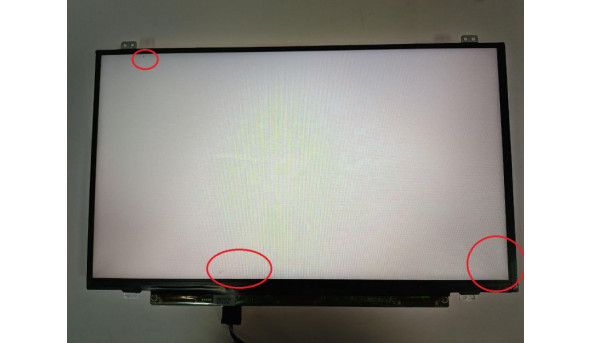 Матриця LG Display, LP140WH8 (TP)(D1), 14.0'', LCD, HD 1366x768, 30-pin, Slim, б/в, Є подряпини помітні на всіх кольорах (фото), з правого боку внизу є засвіти - 309458