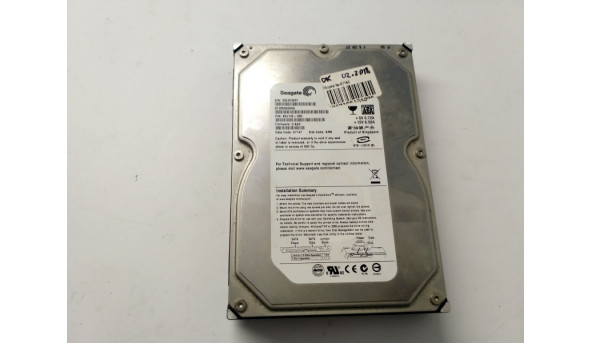 Жорсткий диск Seagate, 250GB, 7200rpm, 16MB, ST3250620AS, SATAII, б/в