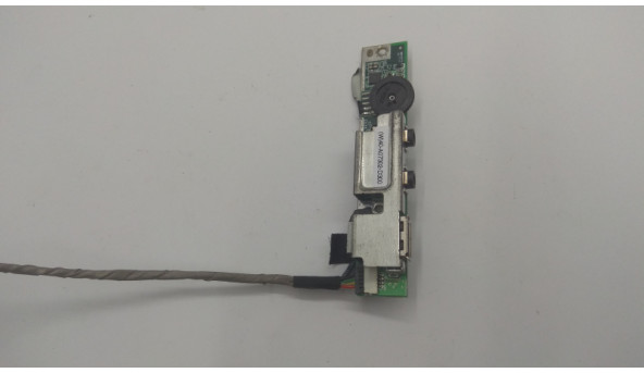 Плата з роз'ємами USB та Audio, для ноутбука Medion RIM2020, md95691, 41-A07302-D000, Б/В. В хорошому стані,без пошкоджень. - 309497