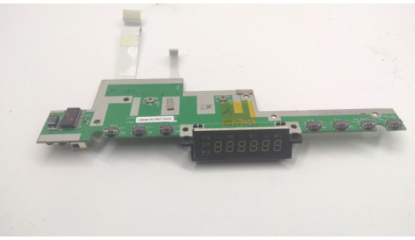 Плата з роз'ємами Front DVD Player Board, для ноутбуа Medion RIM2020, md95691, 40-A0730T-D000, Б/В.В хорошому стані,без пошкоджень.