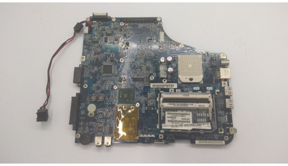 Материнська плата для ноутбука Toshiba Satellite A200, LA-3631P, Rev:2.0, Б/В.  Стартує, грітий міст (фото). Потрібна заміна.