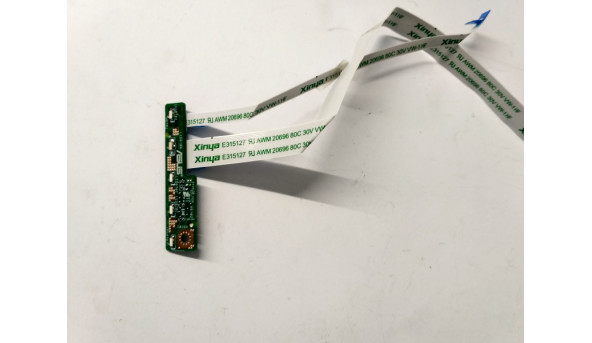Плата з LED індикаторами, для ноутбука Asus X201E, 60NB00L0-LD1000, б/в - 309544