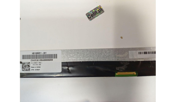 Матриця BOE, HB133WX1-201, 13.3'', LED, HD 1366x768, 30-pin, Slim, б/в, Є незначні чорні плямки, на роботу не впливають - 309549