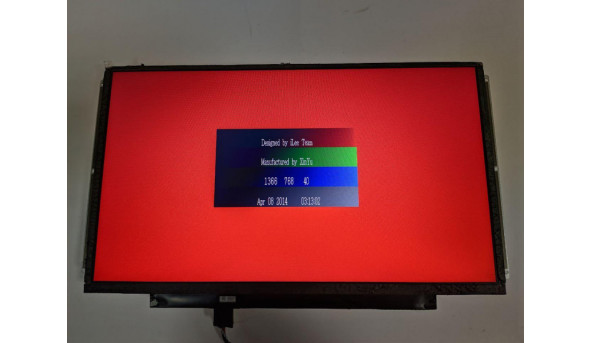 Матриця Samsung, LTN133AT31-201, 13.3", 30-pin, LCD, LED, HD 1366x768, Slim, Б/В. По матриці скачуть полоси, (вловити її не вдалось, бо вона появляється і зникає) - 309557