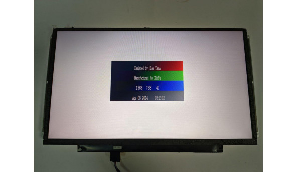 Матриця Samsung, LTN133AT31-201, 13.3", 30-pin, LCD, LED, HD 1366x768, Slim, Б/В. По матриці скачуть полоси, (вловити її не вдалось, бо вона появляється і зникає) - 309557