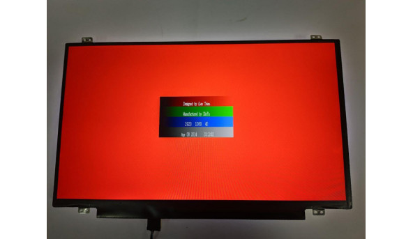 Матриця LG Display, LP140WF3 (SP)(L1), 14.0", 30-pin, LED, FHD 1920x1080, IPS, Slim, Б/В. Має незначні засвіти, на роботу не впливають