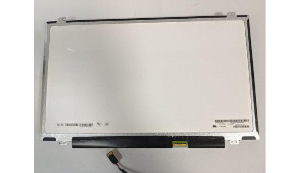Матриця LG Display, LP140WH2 (TP)(T1), 14.0'', LCD, HD 1366x768, 30-pin, Slim, б/в, Є вертикальна полоса, подряпини, та незначний засвіт - 309560