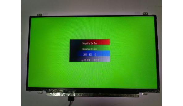 Матриця InnoLux, N140FGE-EA2 Rev:C2, 14.0'', LED, HD+ 1600x900, 30-pin, Slim, б/в, Присутні сліди від клавіатури, при роботі непомітні - 309564