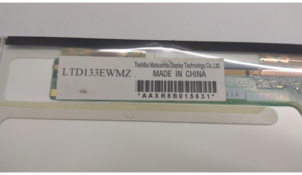 Матриця Toshiba, LTD133EWMZ, 13.3", 20-pin, CCFL, 1-Bulb, WXGA 1280x800, Б/В. Білий екран, немає зображення - 309567