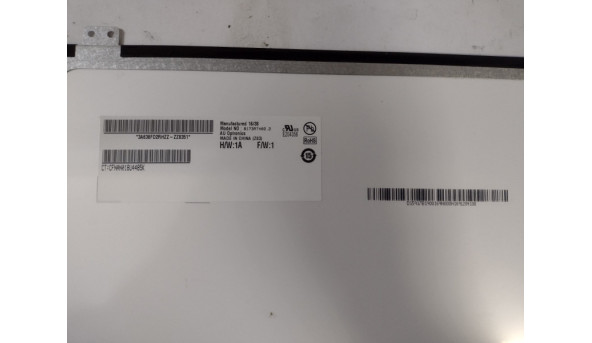 Матриця AU Optronics, B173RTN02.2, 17.3", 30-pin, LED, HD+ 1600x900, Б/В. В хорошому стані, без пошкоджень - 309580