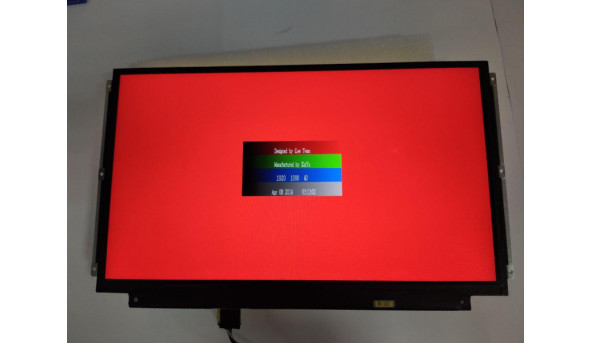 Матриця Samsung, LTN125HL02-302 12.5", LED, FHD 1920x1080, б/в. Має зовнішні подряпинки, та малопомітний засвіт, при роботі майже не помітні - 309581