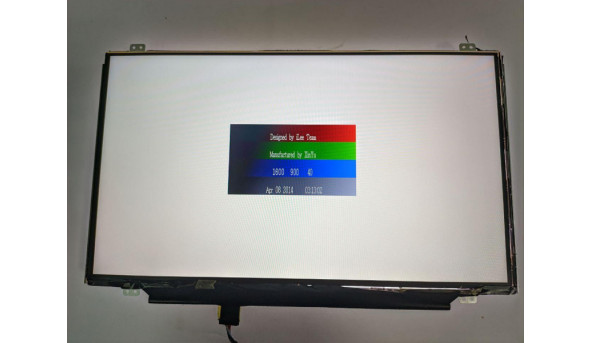 Матриця LG Display, LP140WD2 (TP)(B1), 14.0'', LED, HD+ 1600x900, 30-pin, Slim, б/в, Має мінімальні подряпини, які на роботу не впливають - 309596
