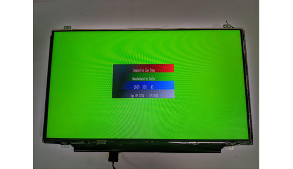 Матриця LG Display, LP140WD2 (TP)(B1), 14.0'', LED, HD+ 1600x900, 30-pin, Slim, б/в, Має мінімальні подряпини, які на роботу не впливають - 309596