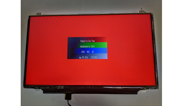 Матриця LG Display, LP140WD2 (TP)(B1), 14.0'', LED, HD+ 1600x900, 30-pin, Slim, б/в, Має мінімальні подряпини, які на роботу не впливають - 309596