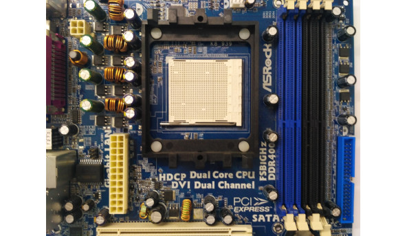 Материнська плата Asrock 939N68PV-GLAN, s939, нова - 309680