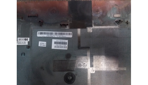 Нижня частина корпусу для HP Envy SleekBook 6-1000, 6-1100, 686096-001, AP0QL000610, Б/В, Всі кріплення цілі, подряпини, потертості. - 309755