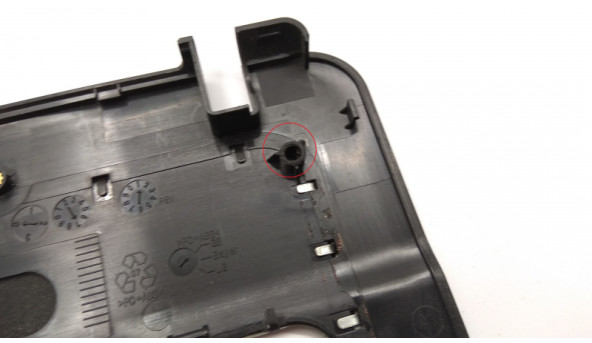 Накладка, на середню частину корпуса для ноутбука HP Compaq 6735s, 6070b0252401, Б/В, в одному кріпленні відсутня бочка (фото). - 309799