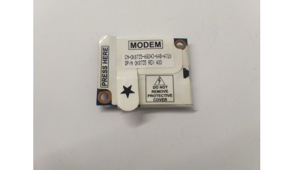 Адаптер wi-fi,знятий з ноутбука Dell Inspiron 6400 , 0K8735 , Б/В - 309813