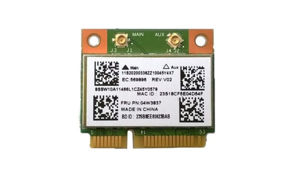 Wi-Fi адаптер для Lenovo E145 (BCM943142HM, 04W3837) Б/В