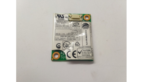 Modem board, знятий з ноутбука Toshiba Satellite l40-13g, MDC-003#/A8A, Б/В