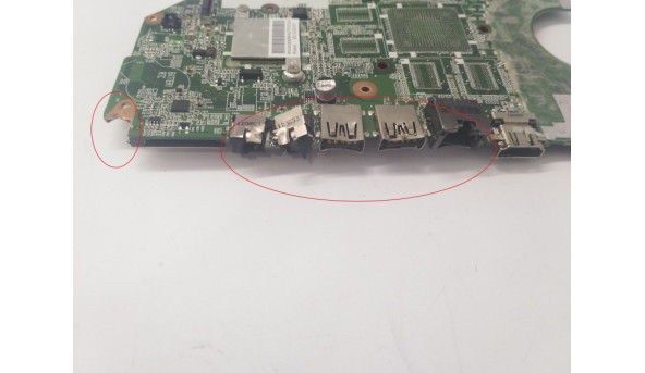Материнська плата для ноутбука HP Pavilion G6, G7-2000, DA0R33MB6E0 REV:E , б/в - 309927
