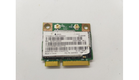 Адаптер WI-FI знятий з ноутбука ThinkPad X140e X131e (BCM943228HMB 04W3763 04W3764 04W3834 04W3835) Б/В