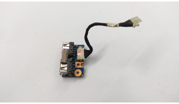 Плата з роз'ємами USB, для ноутбука HP Pavilion dv3, dv3-2210eg, LS-4734P, Б/В. В хорошому стані,без пошкоджень.