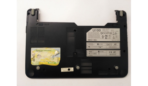 Нижня частина корпуса для ноутбука MSI U100, 10.0", б/в