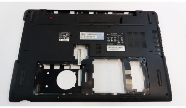 Нижня частина корпуса для ноутбука Acer Aspire 7741G, MS2309, 17,3", DAZ604HN05005, Б/В. Зламана решітка радіатора (фото).