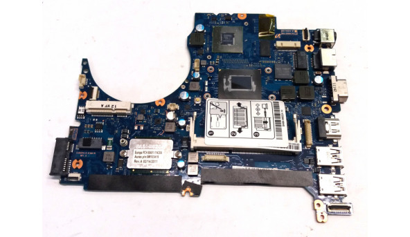Материнська плата для ноутбука SAMSUNG NP-QX412, QX412, BA41-01467A, Б/В.  Протестована, робоча.  Процесор: SR042, Intel Core i5-2540M,  Відео: N12P-GV-S-A1, nVidia GeForce GT520M